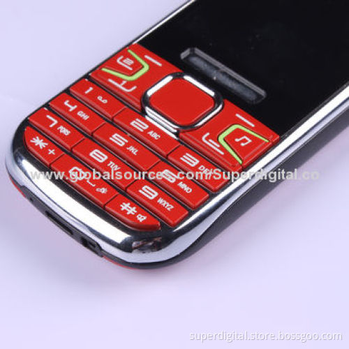 2.4-inch Dual-SIM Phones, Low-end Price, Supports Bluetooth, GPRS and Vibration Functions
